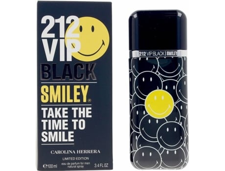 Perfume CAROLINA HERRERA 212 VIP Black Smiley Eau de Parfum (100 ml)