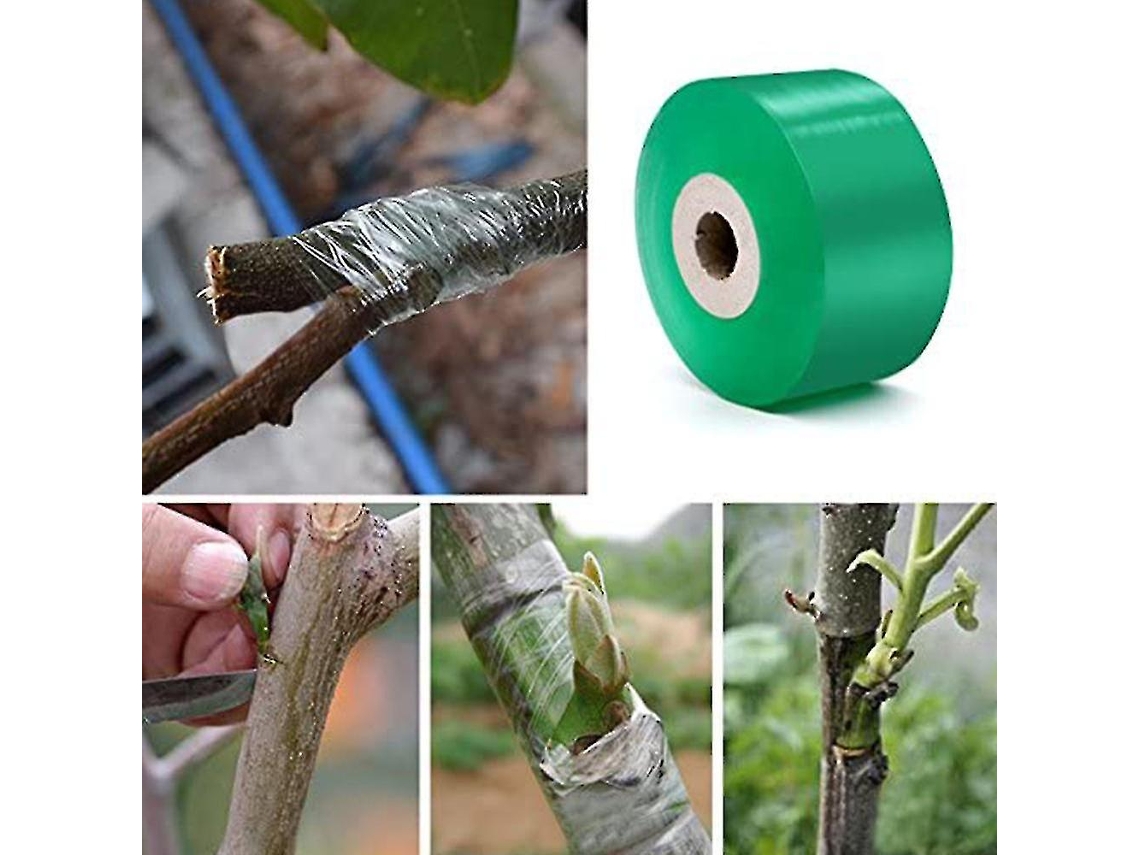 Omni-cinta De Injerto De 200m X 3cm Para Plantas Película Elástica Transparente Reparación Autoadhesiva