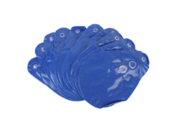 10 unidades de pesas para cubierta de piscina, bolsa de agua de PVC azul para piscina al aire libre