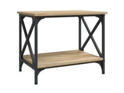 Maison Exclusive - Mesa Auxiliar Madera Contrachapada Roble Sonoma 55x38x45 Cm