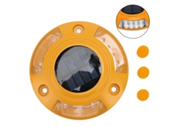 2026-luz De Estudio Solar Ip68 Impermeable De Aluminio Led Para Camino Muelle Deck 1.8w 6v Blanco
