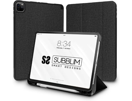 Funda Teclado iPad 11'' SUBBLIM Shock Case Negro