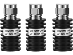 3 Conectores Coaxiales Macho De 25 W N 50 Ohmios Dc-3ghz, Enchufe De Carga Ficticio
