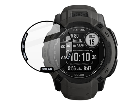 Película protectora de pantalla para reloj Garmin Instinct 2 IMAK HD muy clara y resistente al desgaste