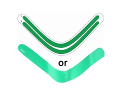 Pegatinas autoadhesivas con efecto degradado arcoíris para consolas de videojuegos, accesorios fáciles de quitar en color verde.