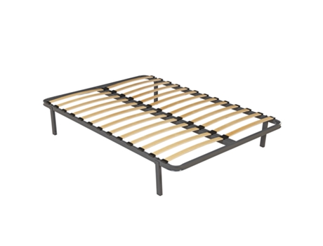WHAT THE SLEEP Plataforma Madera Negra (90x190)