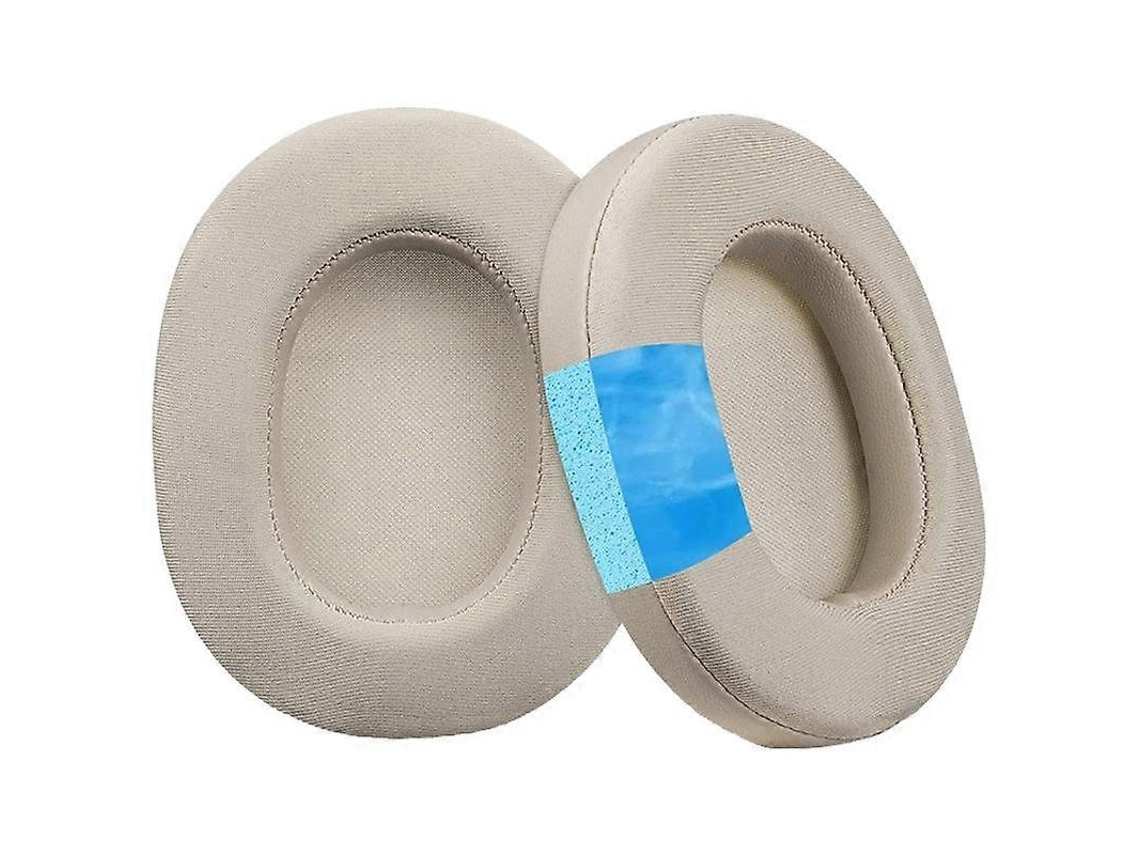 Paquete de 2 almohadillas de repuesto para auriculares Sony WH-1000XM5 Gold con piel de proteína helada