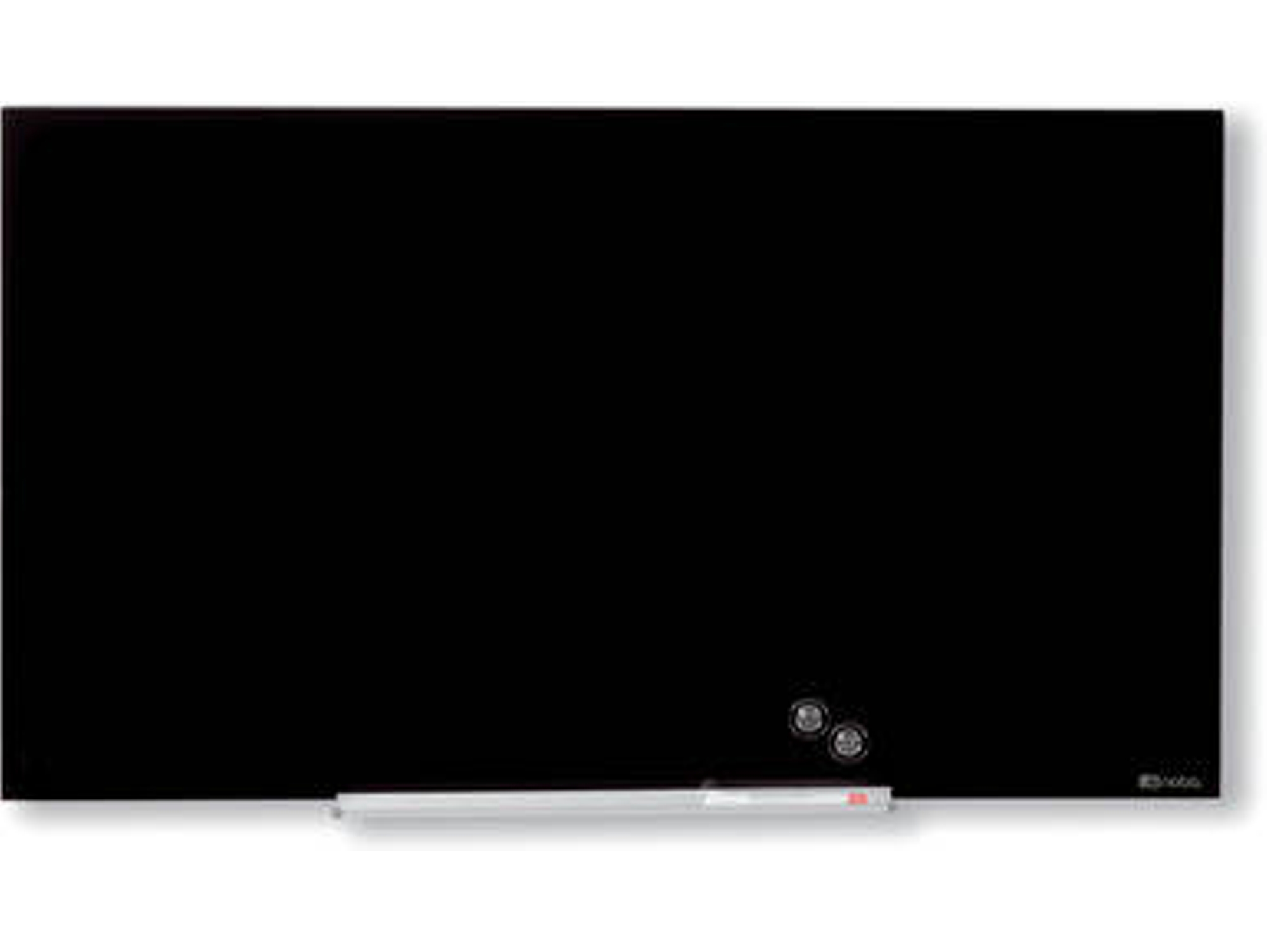 Pizarra Blanca NOBO Diamond Negro (677x381mm - Cristal - Magnético: Sí)