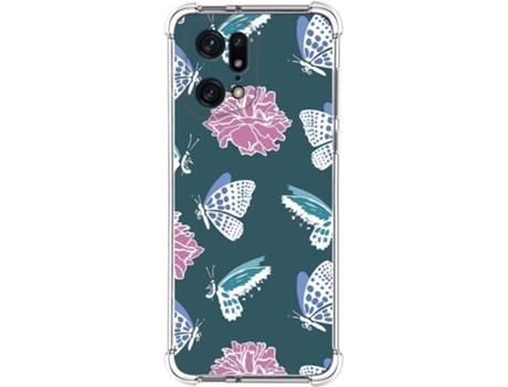 Carcasa para Oppo Find X5 Pro 5G TUMUNDOSMARTPHONE Dibujos Antigolpes Flores 10 Multicolor