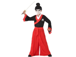 Disfraz Samurai Japoné Niño Infantil Atosa