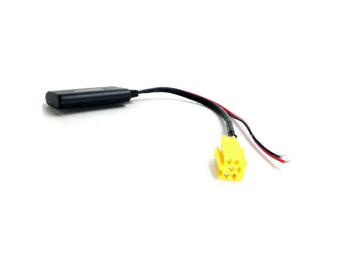 Adaptador de cable auxiliar Bluetooth para coche para Grande Punto Stereo Mini, módulo adaptador Bluetooth de 6 pines Nostalgia88