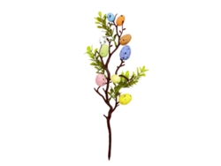 Ramas puntiagudas con forma de huevo de Pascua de 35 cm (10)