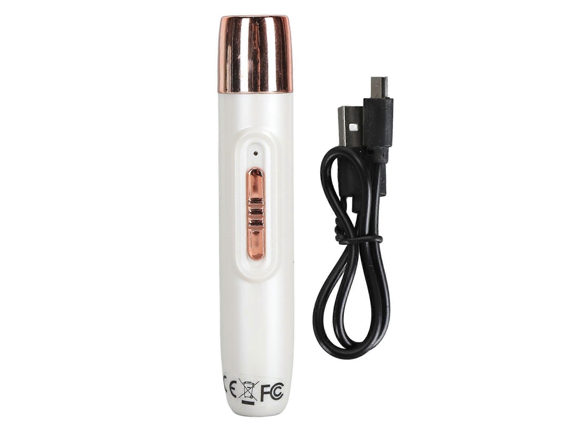 Mini lámpara UV para uñas, portátil, inalámbrica, recargable por USB, pequeña lámpara para uñas de gel, blanca LY Ebike