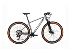 Bicicleta De Montaña De Carbono Rígida LOBITO Mt08 Gris Talla 15 (S)