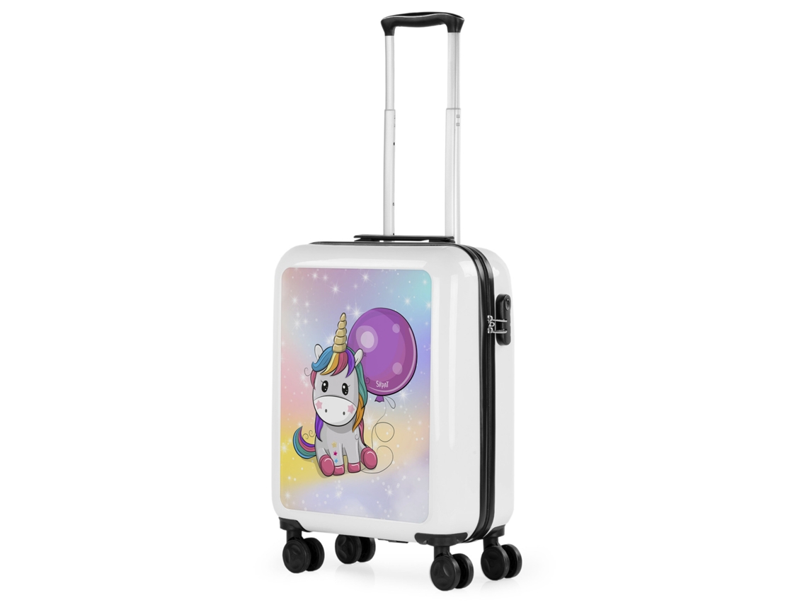 Maleta Pc Pequeña SKPAT Amiens blanco-unicorn (40X55x20 Cm - 40L)