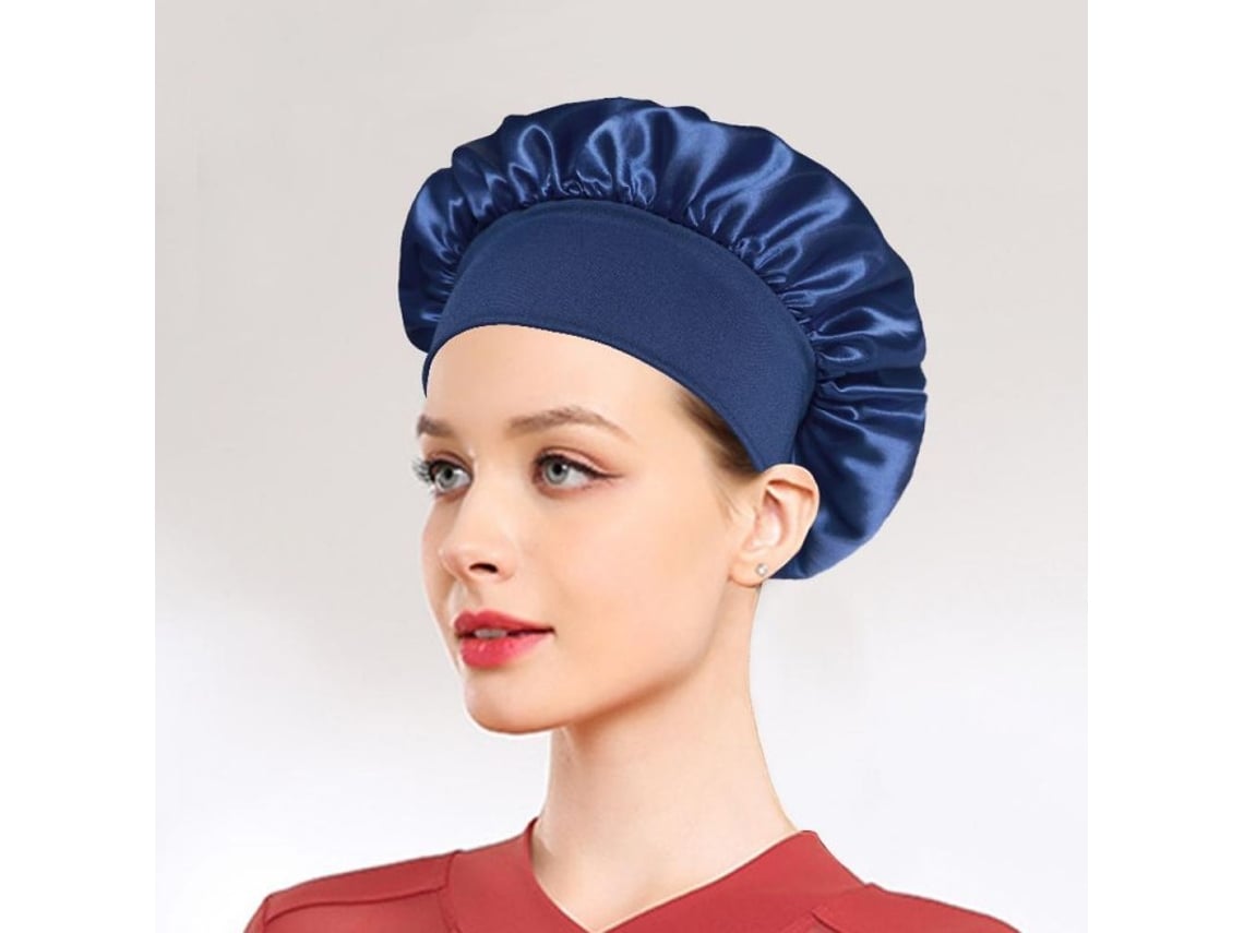 Gorro De Seda Para Dormir, Capa Nocturna Para Cabello Corto, Mujer Ouu