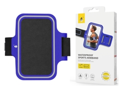 Bolsa de Brazo Deportiva para Apple iPhone 16 Pro Max Impermeable J0507 Azul ONEPLUS