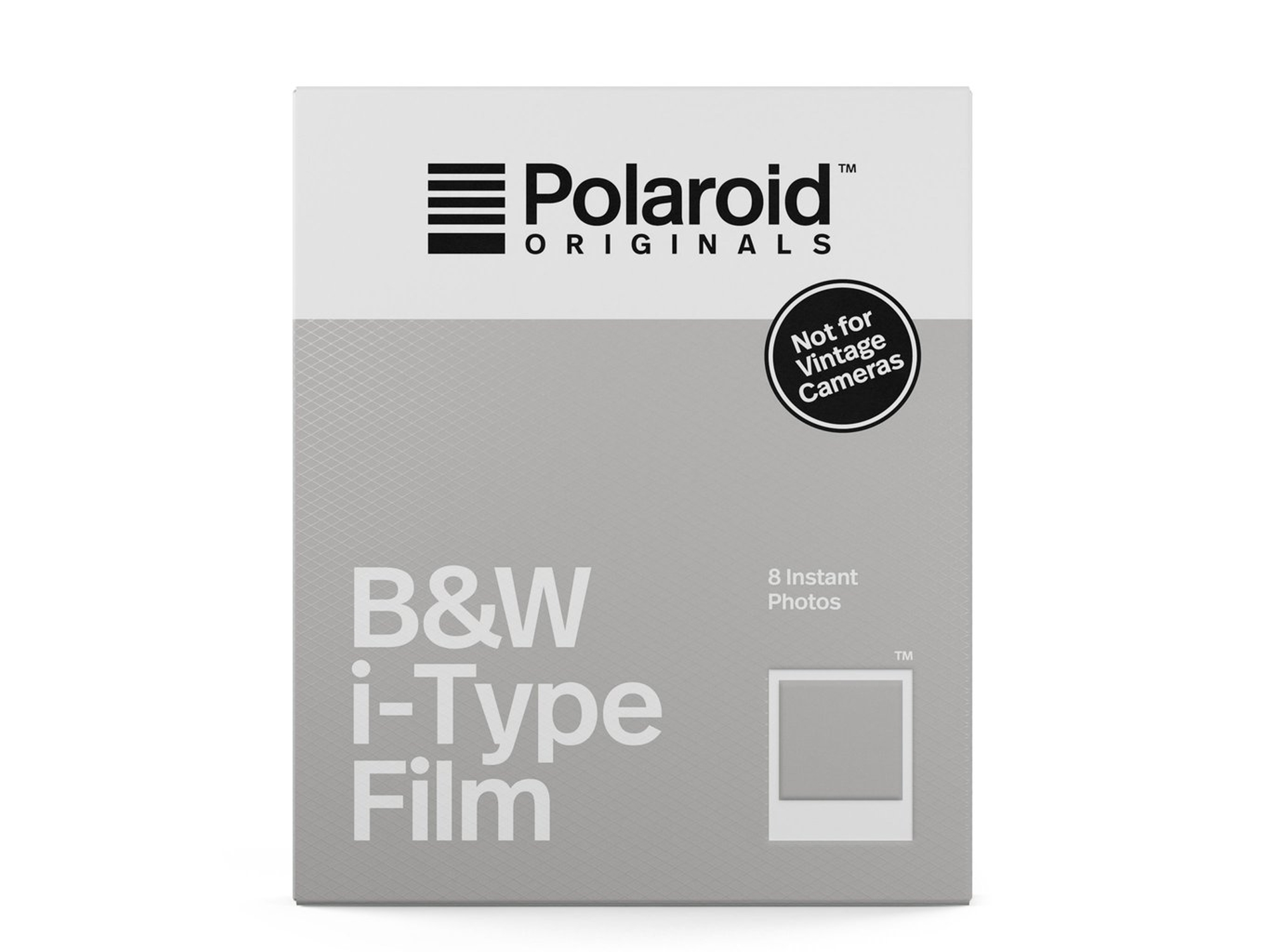 PAPEL POLAROID B&W I-TYPE 8 UNID