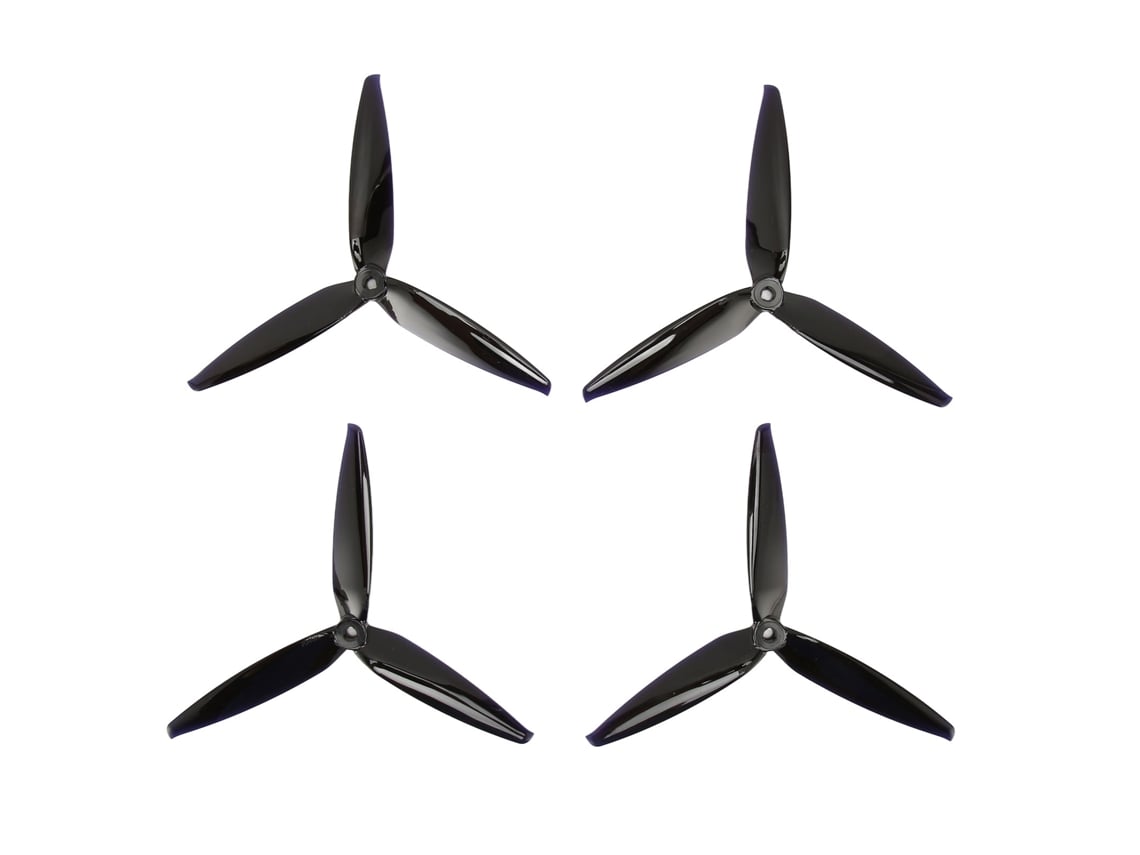 Hélice De 3 Palas Para Dron, 7 Pulgadas (180 Mm), Alta Velocidad, Para Dron Fpv, Motor De 2206 Voltios, 1500 Kv, 4 Unidades