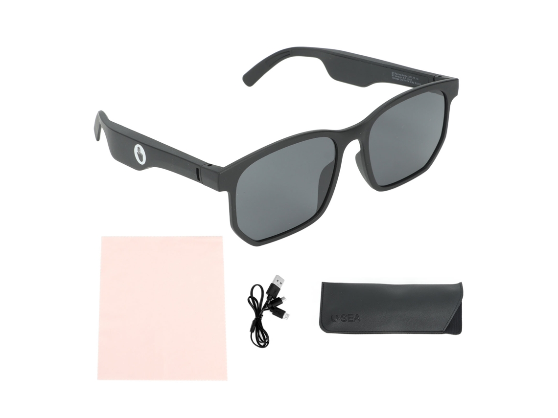 Gafas Inteligentes Ligeras Con Audio Bluetooth 5.0 Para Adolescentes Y Adultos - Negras