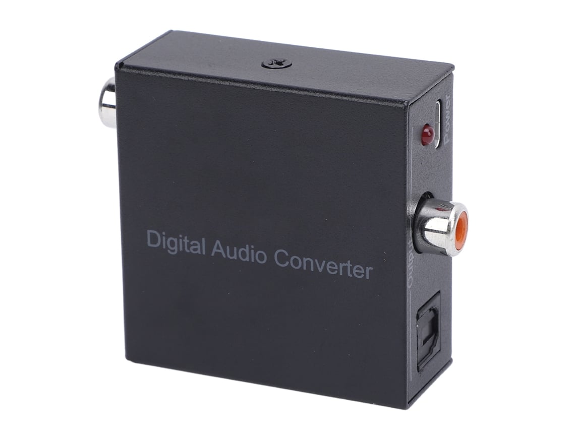 Adaptador Divisor Toslink Convertidor Bidireccional De Señal Digital Coaxial A Óptica