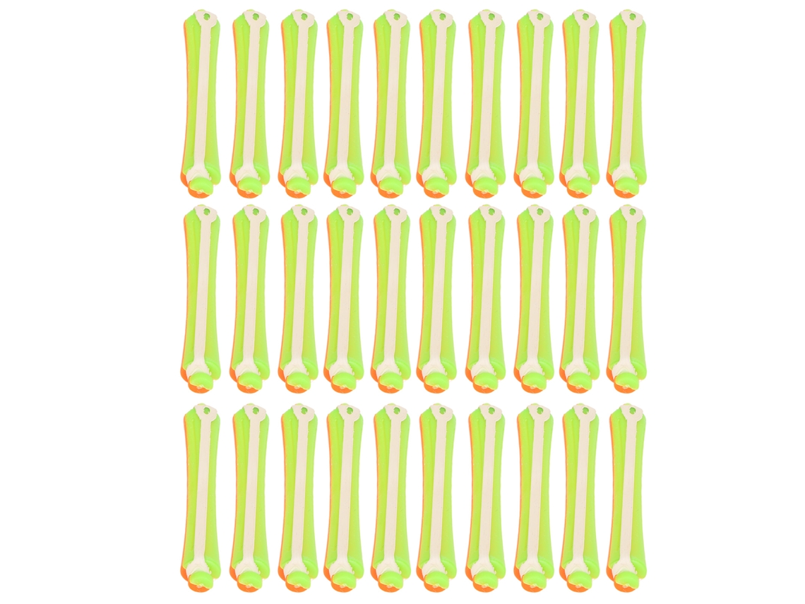 Set De 30 Varillas De Permanente Para Peinado Y Rizado, Diseño Cóncavo, Material Abs, Antideslizante, Portátil