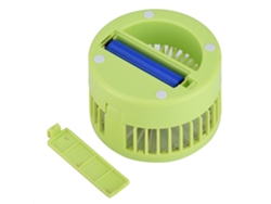 Aire Circulador Estilo Limón Ventilador De Escritorio Usb Con 3 Niveles De Ajuste Verde