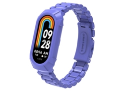 Pulsera para Xiaomi Smart Band 9/9 NFC/8/8 NFC - Plástico con tres perlas integradas