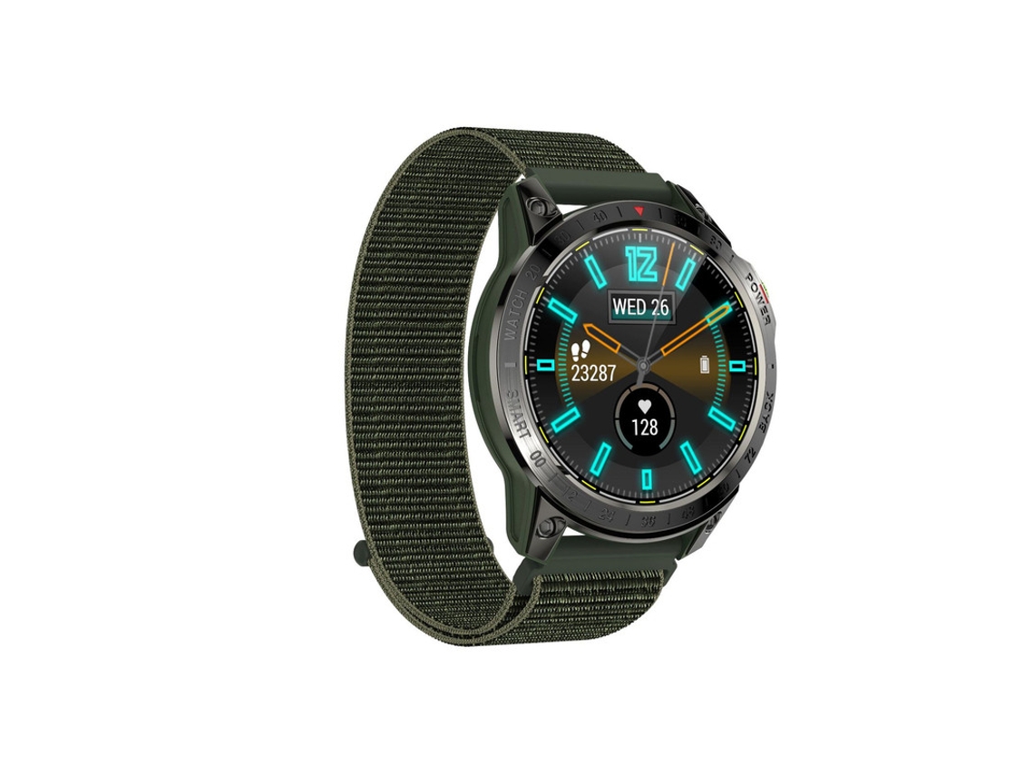 Smartwatch YIZHOOD TE337 1.45 HD Bluetooth Llamada para Iphone/Android Verde