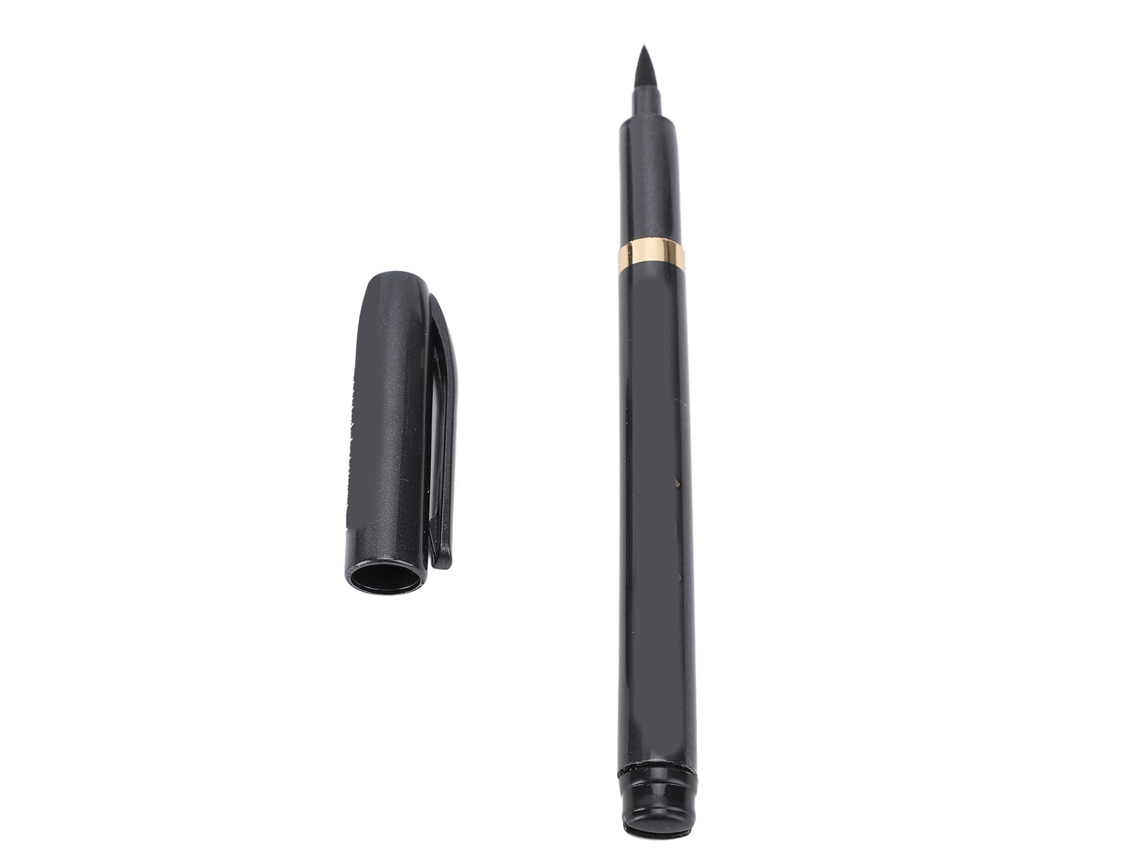 Pluma De Caligrafía Artistica Para Principiantes Pincel Suave Tinta Negra Escritura Dibujo Chino Japonés