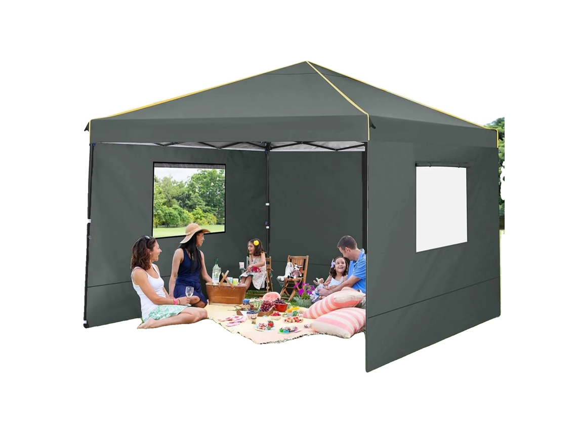 Gazebo, impermeable, fácil montaje, OEM gris