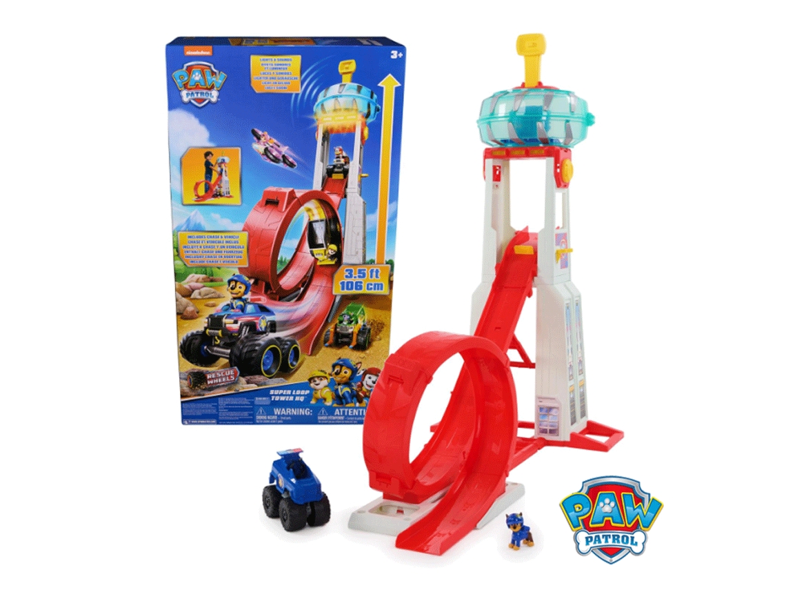 Playset Rescate Ruedas Torre PAW PATROL