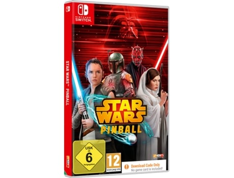 Juego Nintendo Switch Star Wars Pinball (Código de Descarga en Caja)