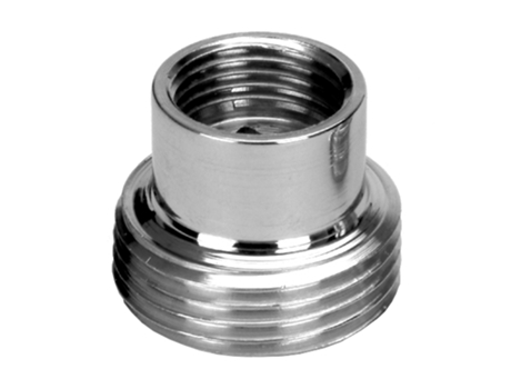 Conexiones de Reducción de Tubo Cromado Hembra x Macho 3/8x3/4