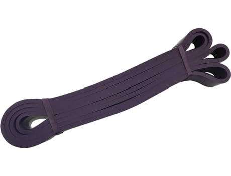 Banda Elástica POWERFIT en Látex Morado Resistencia hasta 34kg (2080 x 4.5 x 29 mm)