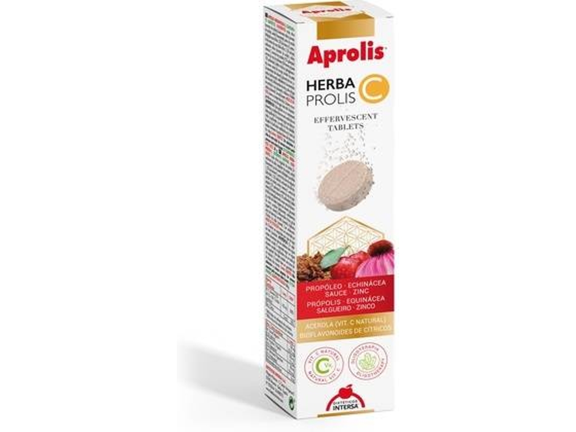 Té INTERSA Aprolis Herbaprolis C (20 tabletes efervescentes)