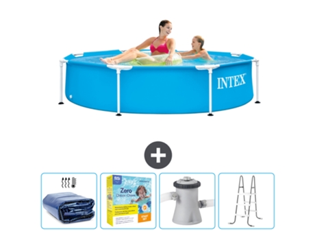 Piscina Tubular INTEX 28205NP-CB13 (1828 L - 244x51cm)