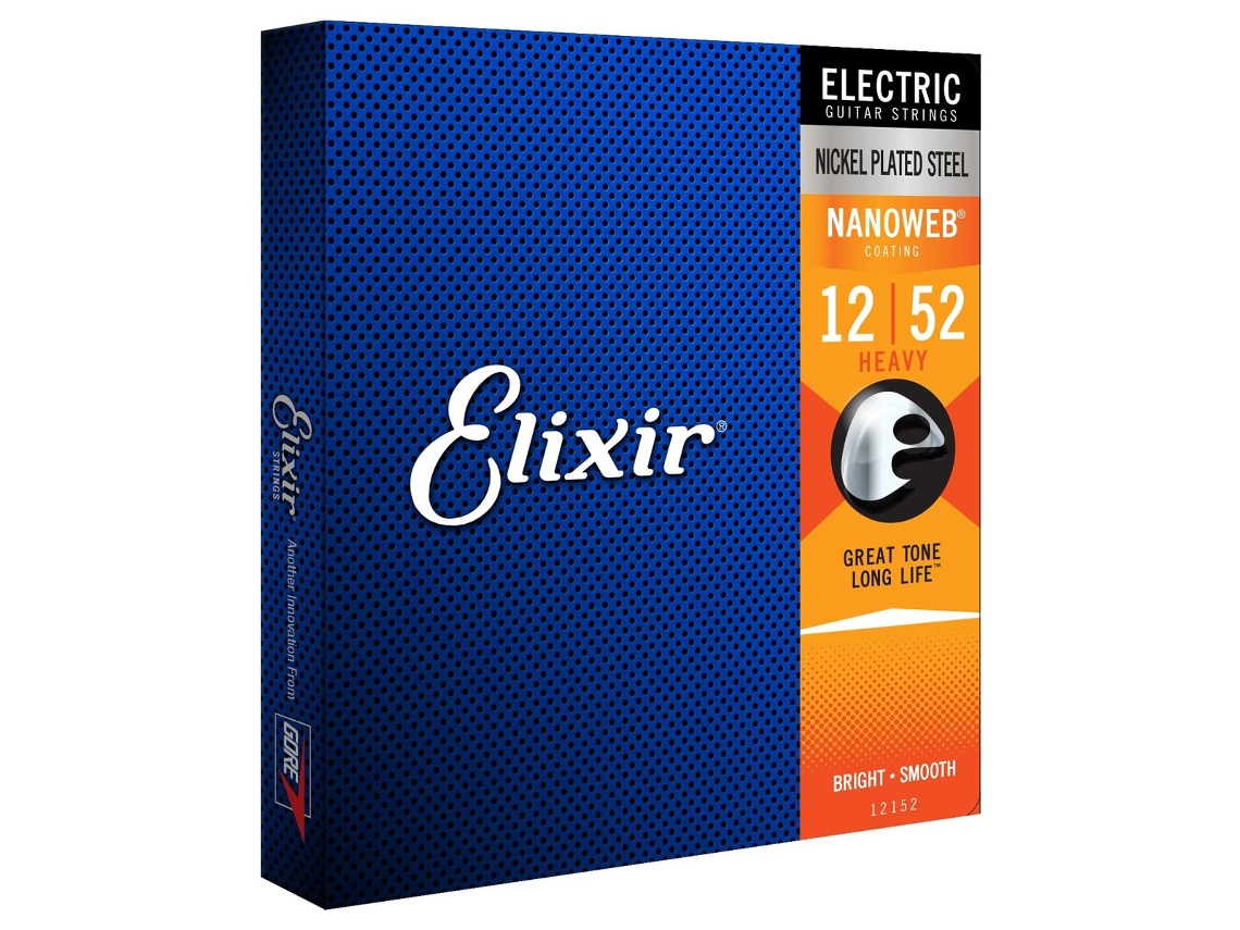 Elixir e12152 nanoweb heavy strings 12-52