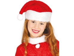 Sombrero DISFRAZZES Gorro De Papá Noel Infantil De 34 Cm (Talla: Talla Universal)