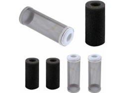 VVJIJILLY Esponja Pré Filtro Para Filtragem De Aquários, Kit De Filtragem De Espuma De Reposição, Fluxo De Água Eficiente, Melhora A Filtragem Biológica Para Aq