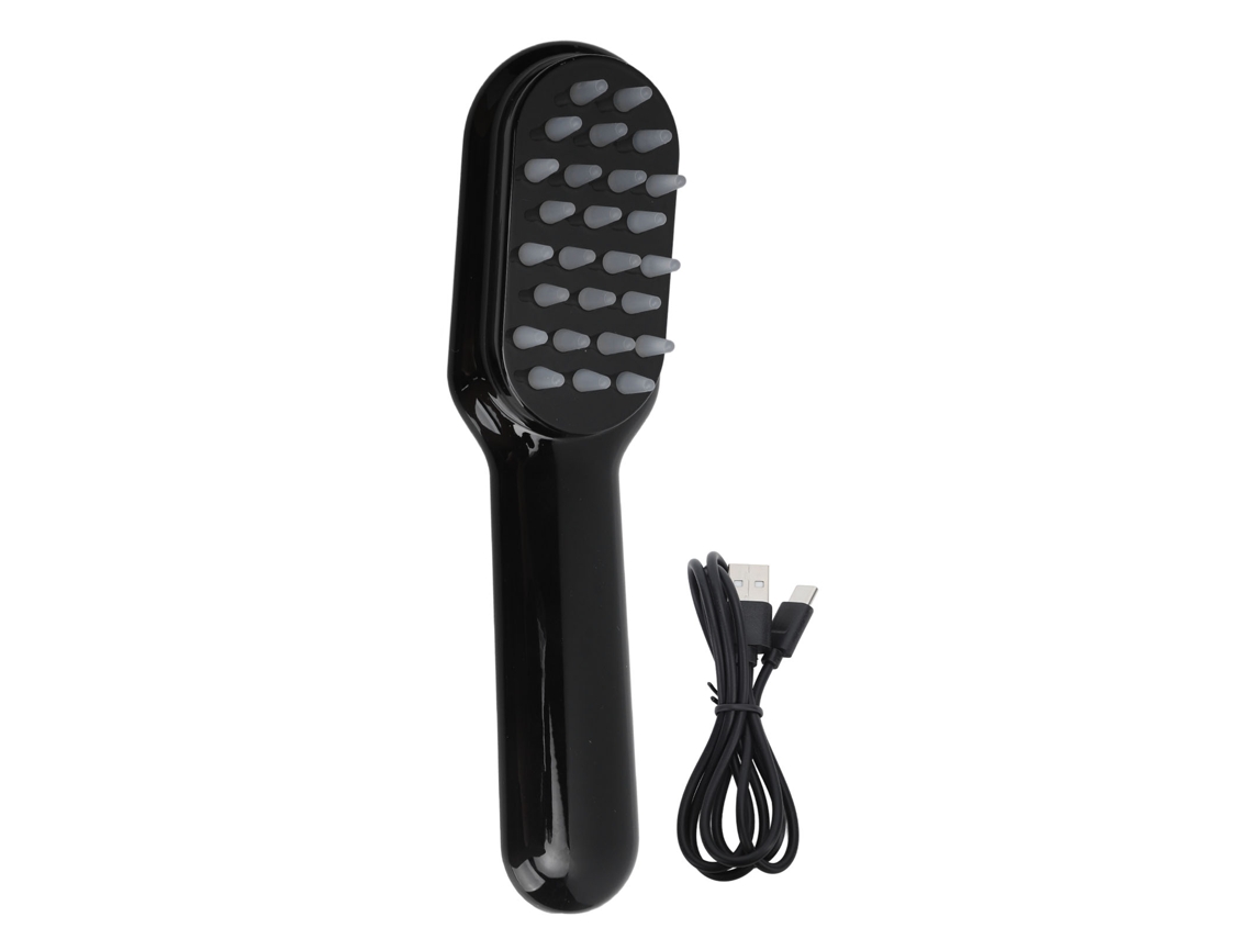 Peine Masajeador Eléctrico Láser Para El Cuero Cabelludo Con Vibración, 10 Velocidades, Carga Usb, Para El Crecimiento Del Cabello.