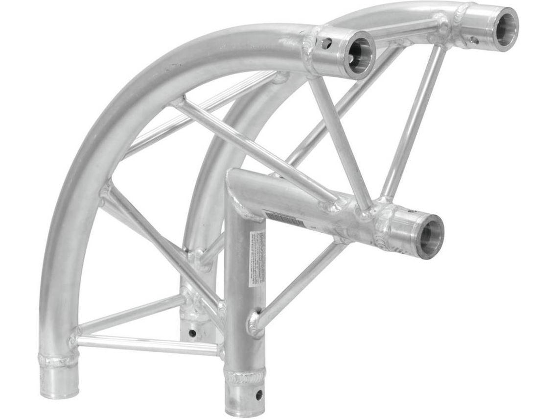Armadura ALUTRUSS 6082AC-25R 2 Vías 90°
