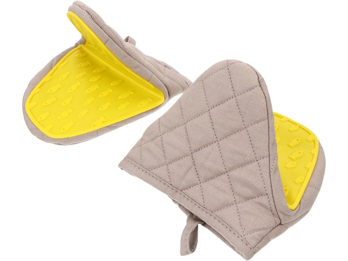 Resistente Guantes Cocina Silicona Resistentes