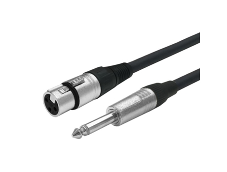 Cable de Áudio VIVOLINK Proaudxlrfjack1 1 M Xlr 6.35Mm Negro