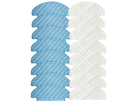 8 toallitas desechables, 8 toallitas de limpieza para piezas de aspiradora Ecovacs Deebot Ozmo T8 Aivi (paquete de 20)