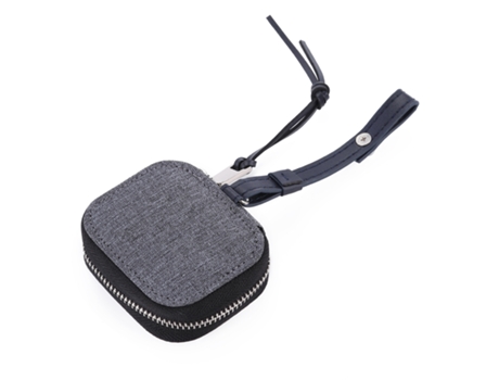 Capa de couro PU para fone de ouvido com corrente para AirPods Airpods 3