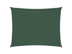 Maison Exclusive - Toldo De Vela Rectangular Tela Oxford Verde Oscuro 3,5x4,5 M