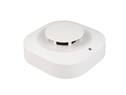 Detector De Humo Inteligente Tuya Zigbee 360° Alerta Sonido Luz Notificación Sms App Móvil Silencio Con Un Click Batería Baja