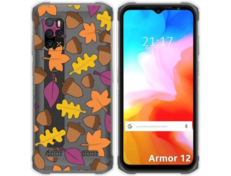 Carcasa Ulefone Armor 12 5G TUMUNDOSMARTPHONE Dibujos Transparente Otoño Multicolor