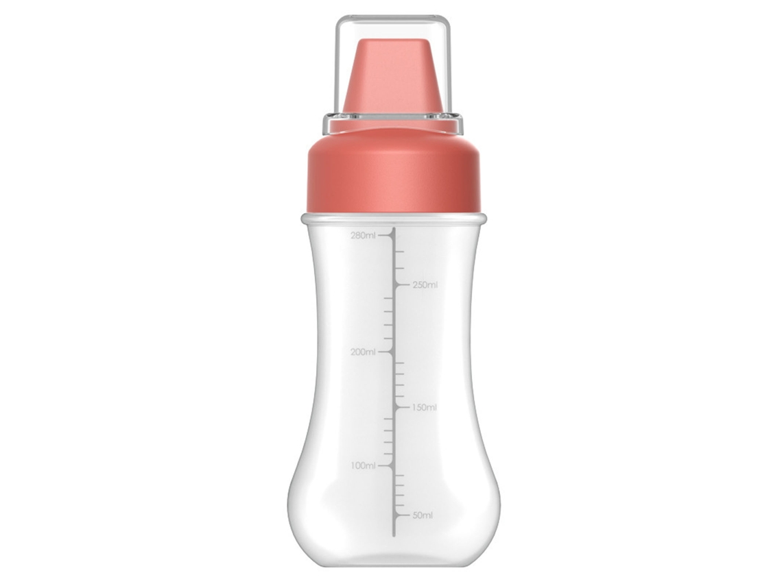 Botella Para Condimentos De 350 Ml A Prueba De Fugas Con Tapa Antipolución Para Kétchup Y Salsas.